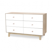 Commode Merlin Sparrow 6 tiroirs - Bouleau
